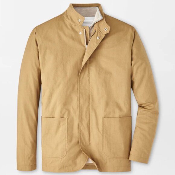 Peter Millar Other - Peter Millar Mayfair Zip Blazer Summer Dunes MS24XZ74 XXL NWT $595